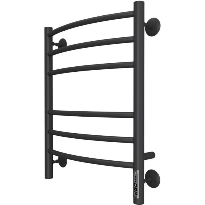Электрический полотенцесушитель TERMINUS КЛАССИК П6 450x600 см, черный муар 4670078542984